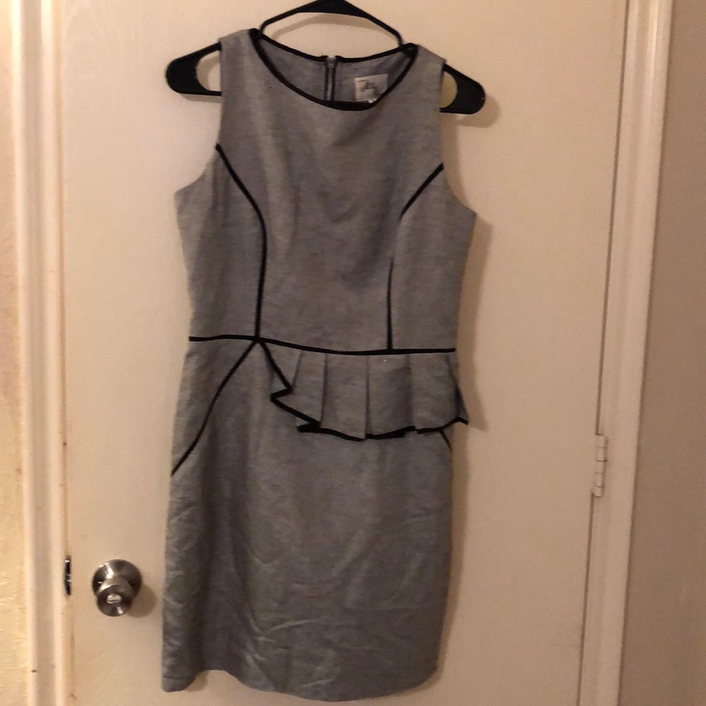 Beautiful dress gray with black